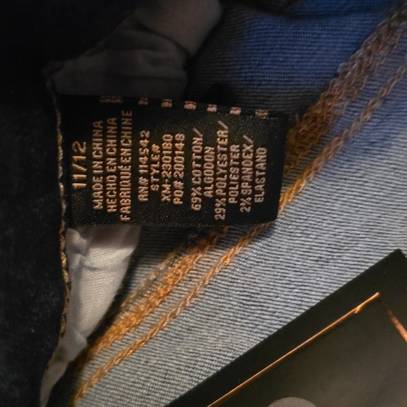 DOLLHOUSE BRAND WOMEN'S JUNIORS BLUE FLARE JEANS SIZE 11/12 - Picture 16 of 16